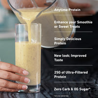 Thumbnail for Isopure Zero Carb 100% Pure Whey Isolate Protein Powder, Gluten Free, With Vitamins, Banana Cream, 25g Protein Per Serving, 3 Lbs, 44 Servings (Packaging May Vary)