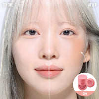 Thumbnail for KAJA Blusher - Cheeky Stamp 01 Coy | Kbeauty, Cute Makeup, Buildable & Blendable Shade with Heart-shaped Applicator, Sunkissed Finish, Travel size, Hygienic, Portable, Korean Makeup, 0.17 Oz