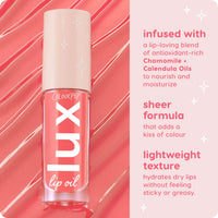 Thumbnail for ColourPop Lux Lip Oil - Hydrating, Sheer Tinted Lip Formulated with Chamomile Extract & Calendula Oil - Non-Greasy, Nourishing Bengal Pink (0.16 oz)