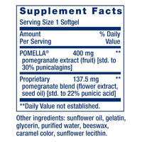 Thumbnail for Life Extension Pomegranate Complete, Fruit Extract, Flower, Seed Oil Extract, Cardiovascular Health, antioxidant Support, superfood Supplement, Gluten Free, Non-GMO, 30 softgels
