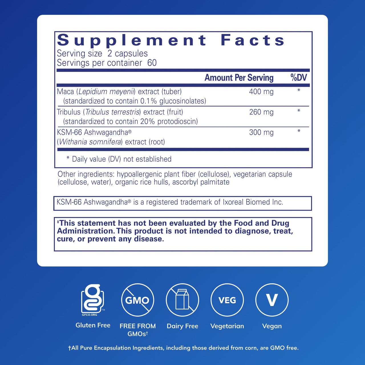 Pure Encapsulations FemiVive - Ashwagandha for Women - Dietary Supplement to Aid Women's Pleasure* - Gluten Free & Non-GMO - 120 Capsules