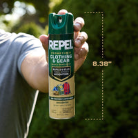 Thumbnail for Repel Permethrin Clothing And Gear Insect Repellent, 6.5 Ounces, Aerosol Insect Repellent For Clothing And Gear Including Nets, Tents, Sleeping Bags And Backpacks
