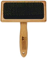 Thumbnail for Bamboo Groom Soft Slicker Brush Large (067180)