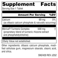 Thumbnail for Source Naturals Turmeric with Meriva, Eases Discomfort from Everyday Activities* - 500mg, 60 Tablets