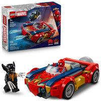 Thumbnail for LEGO Marvel Spider-Man Car vs. Venomized Wolverine Building Toy for Boys & Girls - Super Hero & Villain Playset W/2 Marvel Minifigures - Gift Idea for Birthdays - Ages 7+ - 76336