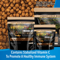 Thumbnail for MICROBE-LIFT MLLWGMD Cold Weather Floating Fish Food Pellets with Wheat Germ for Ponds, Water Gardens, and Fountains, for Live Goldfish and Koi, 2.25 Pounds