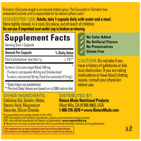 Thumbnail for Nature Made Turmeric Curcumin 500 mg, Turmeric Curcumin Supplement for Antioxidant Support, Herbal Supplements, 120 Capsules, 120 Day Supply