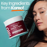 Thumbnail for SeoulCeuticals 1% Korean Retinol Night Cream - 97.5% Snail Mucin + 2% Niacinamide Moisturizer for Face - Gentle K Beauty for Sensitive Skin 2oz