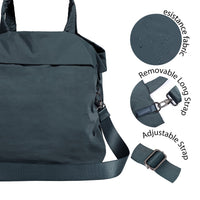 Thumbnail for ODODOS 19L Multi Hobo Bags 2.0 with 2 Straps for Women, Totes Handbags, Crossbody Shoulder Bags, Deep Navy