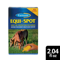 Thumbnail for Farnam Equi-Spot, Horse Fly Control, Long-lasting Protection, 6 Applications, 12-Week Supply for One Horse