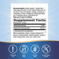 Thumbnail for Nature's Way Pepogest Peppermint Oil, Soothes Occasional Gastrointestinal Discomfort*, Enteric Coated Peppermint Oil Softgels, 60 Softgels (Packaging May Vary)