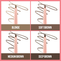 Thumbnail for Maybelline Total Temptation Eyebrow Definer Pencil, Deep Brown, 1 Count