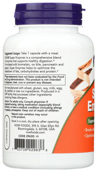 Thumbnail for Now Foods Super Enzymes - 90 Capsules