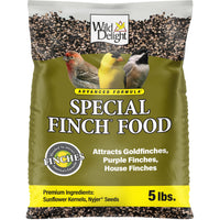 Thumbnail for Wild Delight Advanced Formula Special Finch Food, Wild Bird Seed Mix, 5lbs
