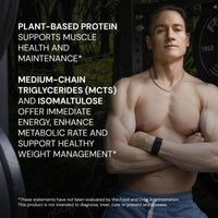 Thumbnail for Blueprint by Bryan Johnson Vegan Protein Meal Replacement – Plant Based Hemp Protein with 27g Protein Per Serving – Low Calorie, Flavored Protein for Women & Men – Dairy Free – 15 Servings - Banana