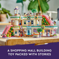 Thumbnail for LEGO Friends Heartlake City Shopping Mall Toy, Building Kit with Mini-Doll Accessories for Kids to Build Social Skills and Play Together, Gift Set for 8 Year Old Kids, Girls and Boys, 42604