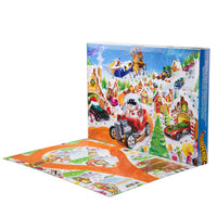 Thumbnail for Hot Wheels Toy Cars & Playset, 2025 Advent Calendar with 10 Vehicles in 1:64 Scale, 10 Ornament Clips & 14 Winter-Themed Accessories