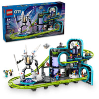Thumbnail for LEGO City Robot World Roller Coaster Building Set - Kids Engineering Toy with Posable Mech Suit for Boys & Girls, Ages 8+ - Gift Ideas for Christmas - 60421