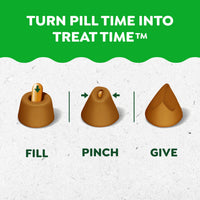 Thumbnail for Greenies Pill Pockets for Dogs Large Size, Dog Treat Pouch for Capsule Medication, Peanut Butter Flavor, 15.8 oz. Pouch
