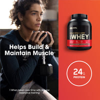 Thumbnail for Optimum Nutrition Gold Standard 100% Whey Protein Powder, Extreme Milk Chocolate, 5 Pound (Packaging May Vary)