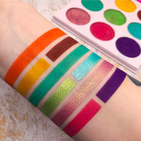 Thumbnail for Juvia's Place Palette The Zulu - Turquoise, Red, Purple, Shades of 9, Colorful, Vivid, Vibrant Palette, Pigmented Makeup Palette Color & Shine