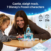 Thumbnail for LEGO Disney Frozen Elsa’s Ice Castle & Snow Ride Adventure Building Toy - Frozen Toys for Girls & Boys, Ages 4+ - Disney Gift for Kids - 43281