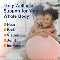 Thumbnail for Carlson - Maximum Omega 2000, 2000 mg Omega-3s, Healthy Heart, Brain Function & Vision Support, Lemon, 90 soft gels