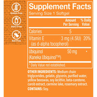 Thumbnail for The Vitamin Shoppe Ubiquinol CoQ-10 50mg - Beneficial for Those Taking Statins – Supports Heart & Cellular Health and Healthy Energy Production, Essential Antioxidant – Once Daily (30 Softgels)