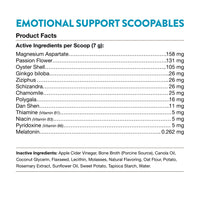 Thumbnail for NaturVet Scoopables Emotional Support for Dogs - Daily Calming Aid Promotes 24/7 Normal, Calm Behavior - Hickory Smoked Bacon Flavored | 11oz Bag