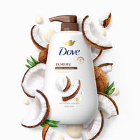 Thumbnail for Dove Body Wash with Pump Restore Coconut & Cocoa Butter for 24hr Lotion-Soft Skin Moisturizing Skin Cleanser with No Sulfates No Parabens 30.6 Oz