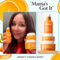 Thumbnail for Bliss Bright Idea Vitamin C Eye Cream - Brighten & Hydrate Anti-Aging Treatment, Reduces Fine Lines, Boosts Collagen & Firms, 3-O-Ethyl Ascorbic Acid, Tri-Peptide & Licorice Root, 0.5fl oz