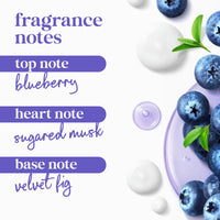 Thumbnail for Dove Body Wash Unwind Blueberry & Moon Milk For 24hr Lotion-Soft Skin Moisturizing Skin Cleanser with No Sulfates No Parabens 30.6 oz