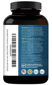 Thumbnail for NatureBell Probiotic 200 Billion CFU – 40 Strains Per Serving | 240 Veggie Capsules with Prebiotics and Probiotics – Full Spectrum Complex with Enzymes – Daily Probiotics for Women & Men