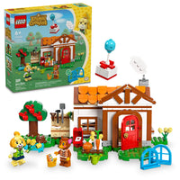 Thumbnail for LEGO Animal Crossing Isabelle’s House Visit, Buildable Creative Toy Set for Kids, Includes Fauna and More Animal Crossing Toy Figures, Video Game Birthday Gift for Girls and Boys Ages 6 and Up, 77049