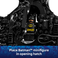 Thumbnail for LEGO DC Batman: Batman Logo Building Toy - Super Hero Bedroom Decor for Kids, Boys & Girls, Ages 12+ - with Classic & Golden Batman Minifigures - Gift Idea for Birthdays & Fans - 76330