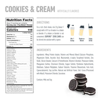 Thumbnail for Isopure Zero Carb 100% Pure Whey Isolate Protein Powder, Gluten Free, With Vitamins, Cookies & Cream, 25g Protein Per Serving, 1 Lb, 15 Servings (Packaging May Vary)
