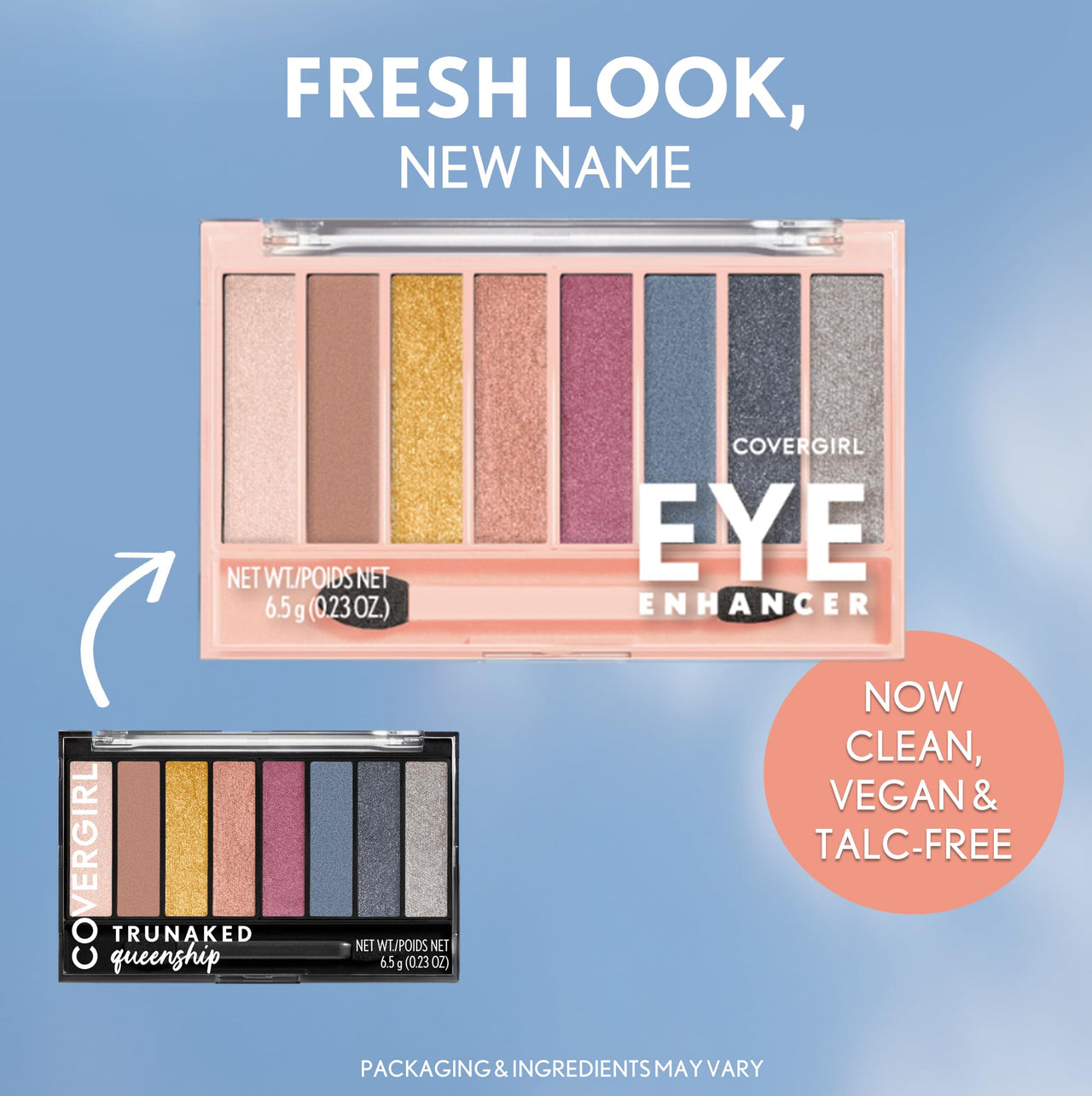 COVERGIRL Eye Enhancer Eyeshadow Palette, 850 Queenship (Packaging May Vary)