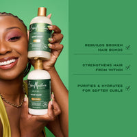 Thumbnail for Shea Moisture Amla Oil Bond Repair System Complete Strengthening Routine 4 Piece Kit for Damaged Hair with HydroPlex Technology for Strengthening & Less Breakage