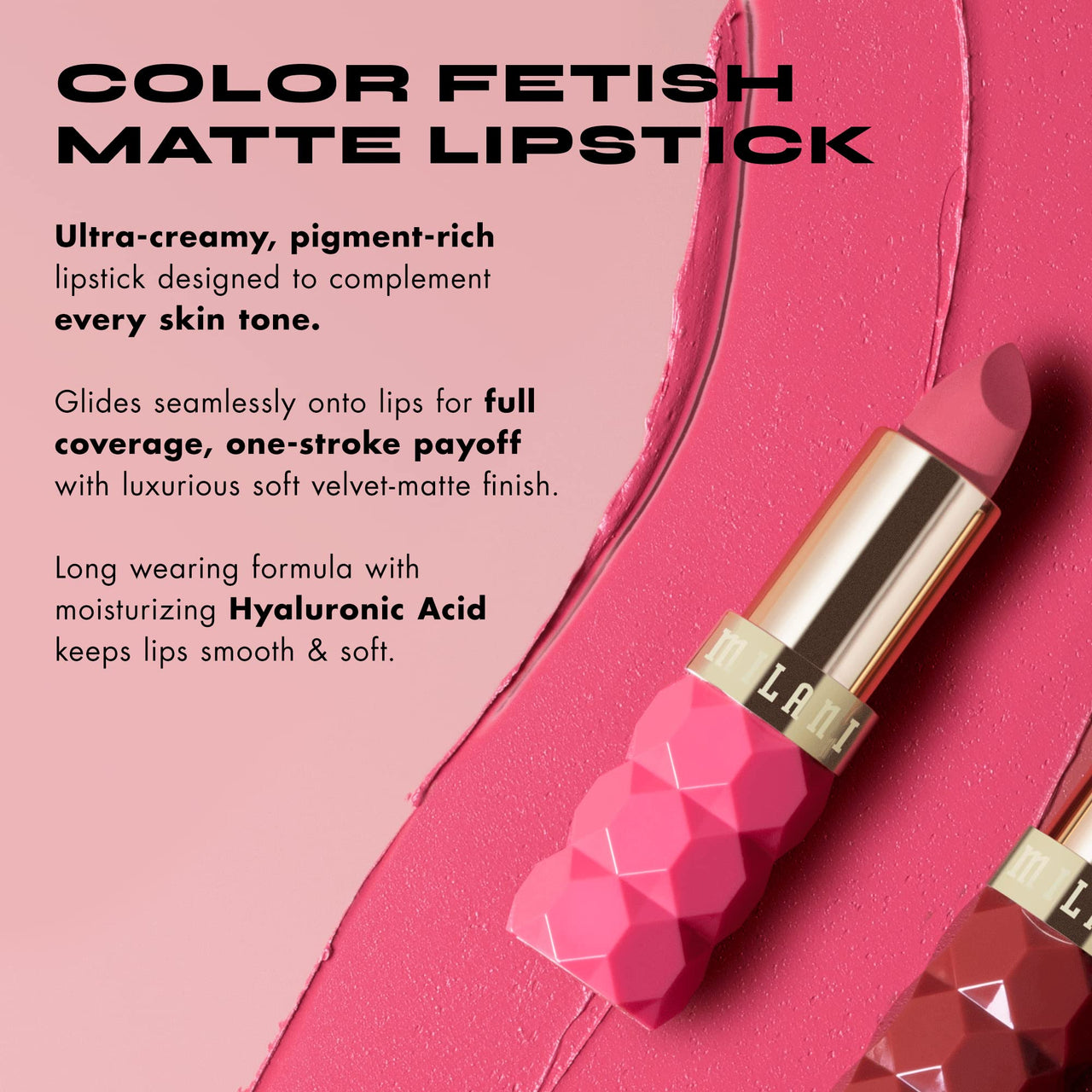 Milani Color Fetish Matte Lipstick (Dahlia)