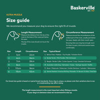 Thumbnail for Baskerville ULTRA Muzzle - Patented Humane Design, Breathable, Dog can Pant and Drink, Adjustable, Padded, Dog Training Muzzle for Large Dogs, Prevents Biting, Wildlife Scavenging (Size 5, Black)