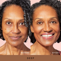 Thumbnail for LAURA GELLER NEW YORK Baked Balance-n-Glow To Go Travel Size Illuminating Foundation - Deep- Buildable Sheer to Light Coverage - Satin Finish
