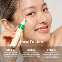 Thumbnail for AXIS-Y Vegan Collagen Eye Serum - K Beauty Triple Hyaluronic Acid & Peptide Collagen Serum Improve Skin Elasticity, Reduce Fine Lines & Dark Circles - Vegan Korean Skin Care Eye Cream - 0.33 fl. oz.