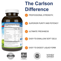 Thumbnail for Carlson - ACES + Zn, Vitamins A, C, E + Selenium & Zinc, Multivitamin with Zinc, Cellular Health & Immune Support, Selenium Multivitamin, Antioxidant, 360 Softgels