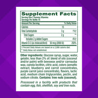 Thumbnail for vitafusion Vitamin D3 Gummies, Bone and Immune Support, Peach, Blackberry, Strawberry Flavored, 50 mcg D3 Gummy Vitamin Supplement, 75 Day Supply, 150 Count