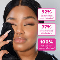 Thumbnail for The Original MakeUp Eraser PRO, Effortlessly Remove All Makeup Using Only Water, Including Waterproof Mascara, Eyeliner, Foundation, Lipstick, Sunscreen,and More! Chic Black, 1ct.