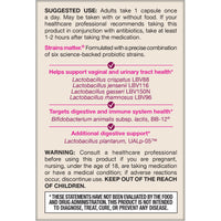 Thumbnail for Jarrow Formulas Fem-Dophilus Advanced Vaginal & Digestive Probiotics 10 Billion CFU with 6 Science Backed Strains, for Vaginal, Urinary Tract, Digestive & Immune Support, 30 Capsules, Shelf-Stable