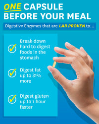 Thumbnail for Zenwise Health Digestive Enzymes for Gut Health - Probiotic Multi Enzymes with Prebiotics and Probiotics for Women and Men for Digestive Health and Bloating Relief, Daily Enzymes for Digestion -180 CT