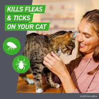 Thumbnail for FRONTLINE Plus Flea and Tick Treatment for Cats Over 1.5 lbs. 3 Treatments