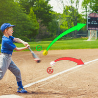 Thumbnail for The Anywhere Ball Baseball/Softball Foam Training Ball (12 Pack)