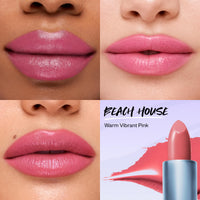 Thumbnail for Kosas Weightless Lip Color Nourishing Satin Lipstick - High Impact Lip Color with Clean Formula - Comfy Feel & Soft Finish - Beach House